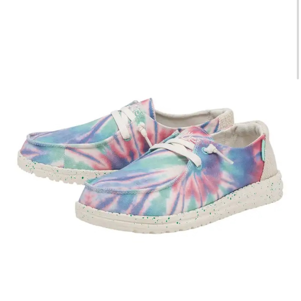 Hey Dude Wendy Rose Candy Tie-Dye women’s shoes